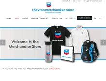 Tablet Screenshot of chevronstore.com